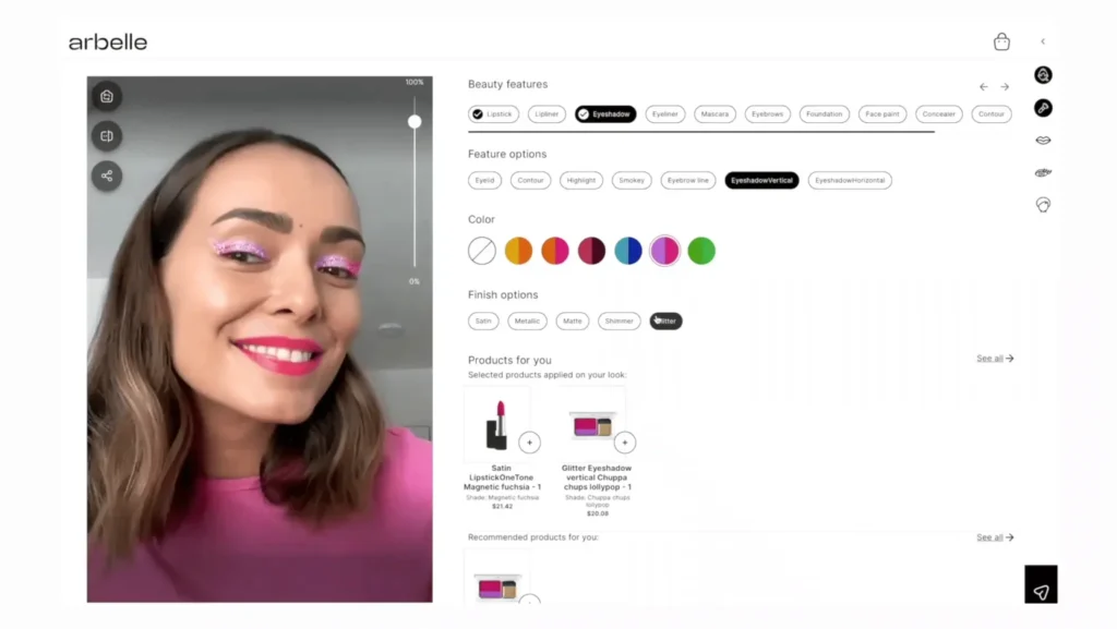 Arbelle-demo-Creating-a-look
